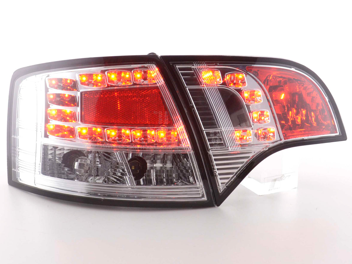 LED Rückleuchten Set Audi A4 Avant Typ 8E 04-08 chrom LED Rückleuchten Set Audi A4 Avant Typ 8E 04-08 chrom